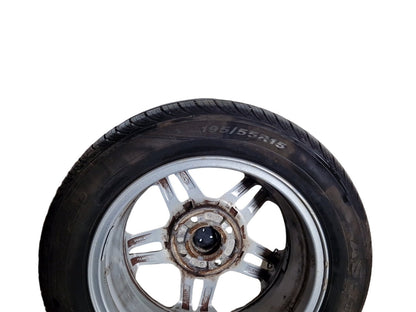 Ford Fiesta MK7 15" Alloy Wheel with Tyre 195/55/15 ~6mm C1BC-1007-BB