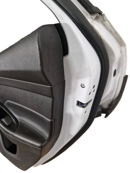Ford Focus Hatchback Rear Right O/S Driver Complete Door in Frozen White