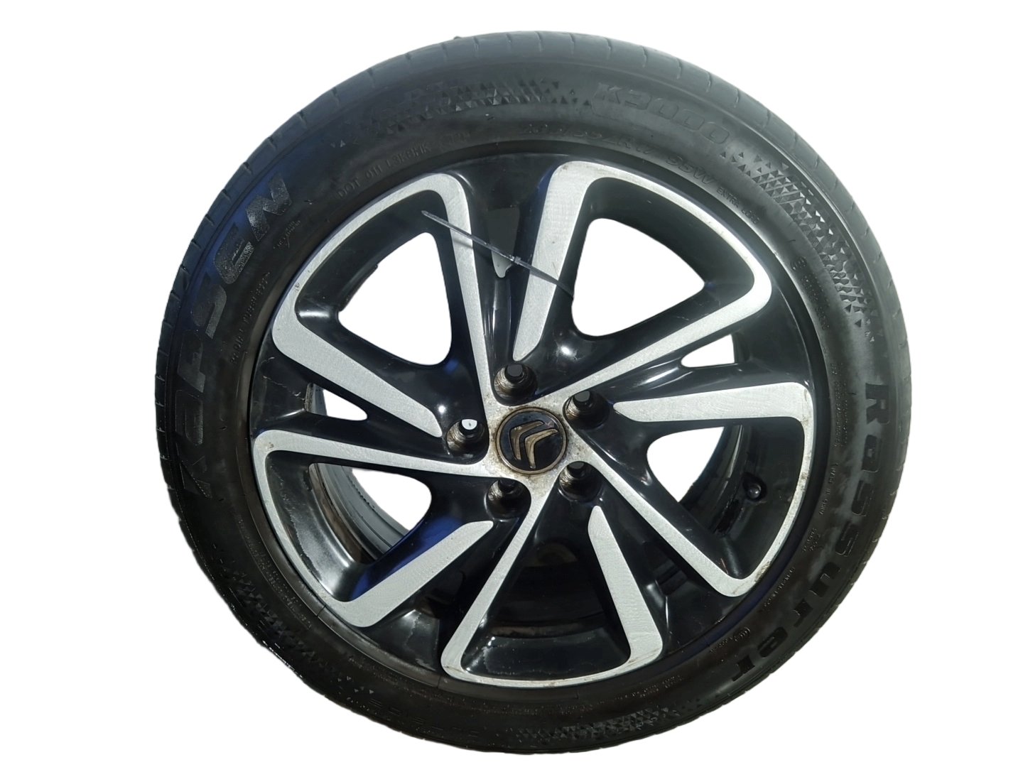 Citroen C4 Picasso MK2 17" Alloy Wheel with Tyre ~5mm 205/55/17 9813863177