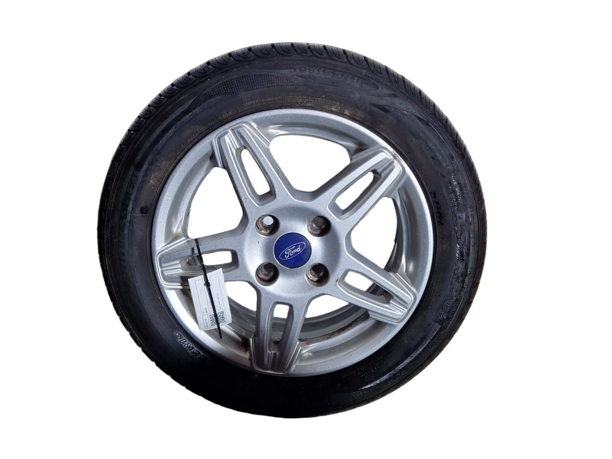 Ford Fiesta MK7 15" Alloy Wheel with Tyre 195/55/15 ~6mm C1BC-1007-BB