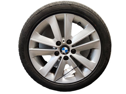 2009 BMW 116d E87 17" Alloy Wheel with Tyre 225/45/17 ~4mm 6775621
