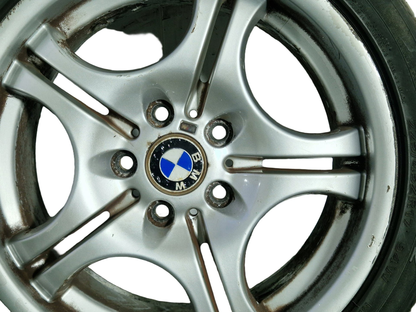 BMW 3 Series E46 17" Alloy Wheel with Tyre 225/45/17 ~5mm 2229180