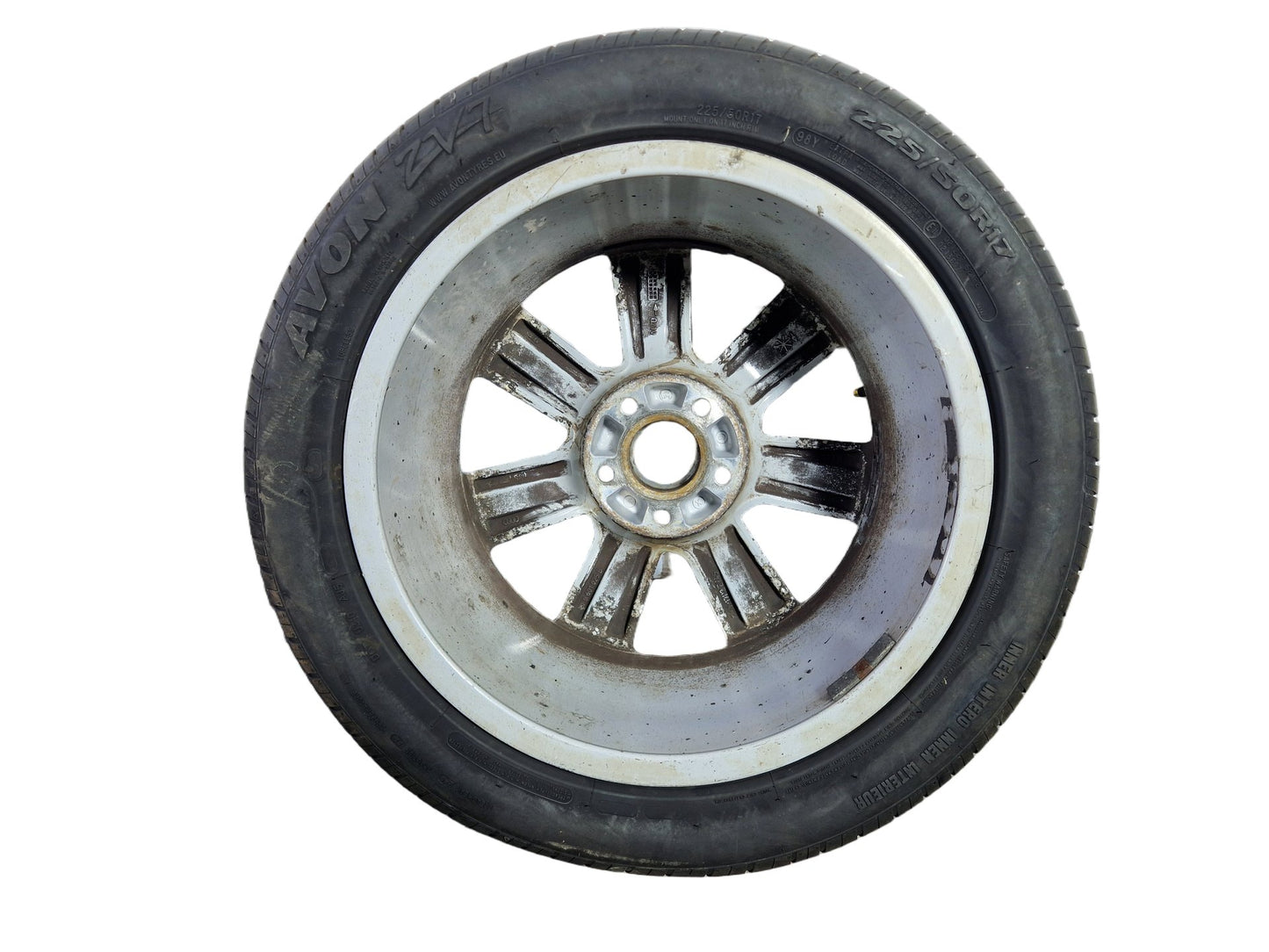 Audi A4 B8 17" Alloy Wheel with Tyre 225/50/17 ~4mm 8K0601025B