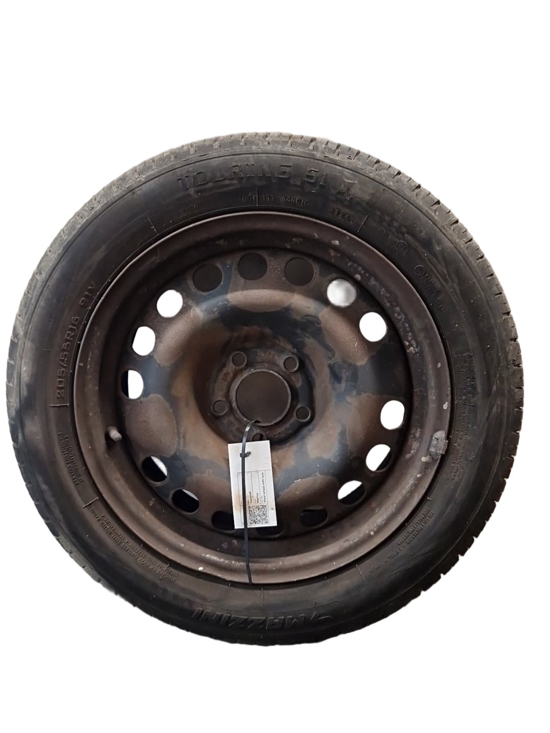 2011 Vauxhall Meriva MK2 (B) (4470) 16" Steel Wheel with Tyre 205/55/16 ~5mm