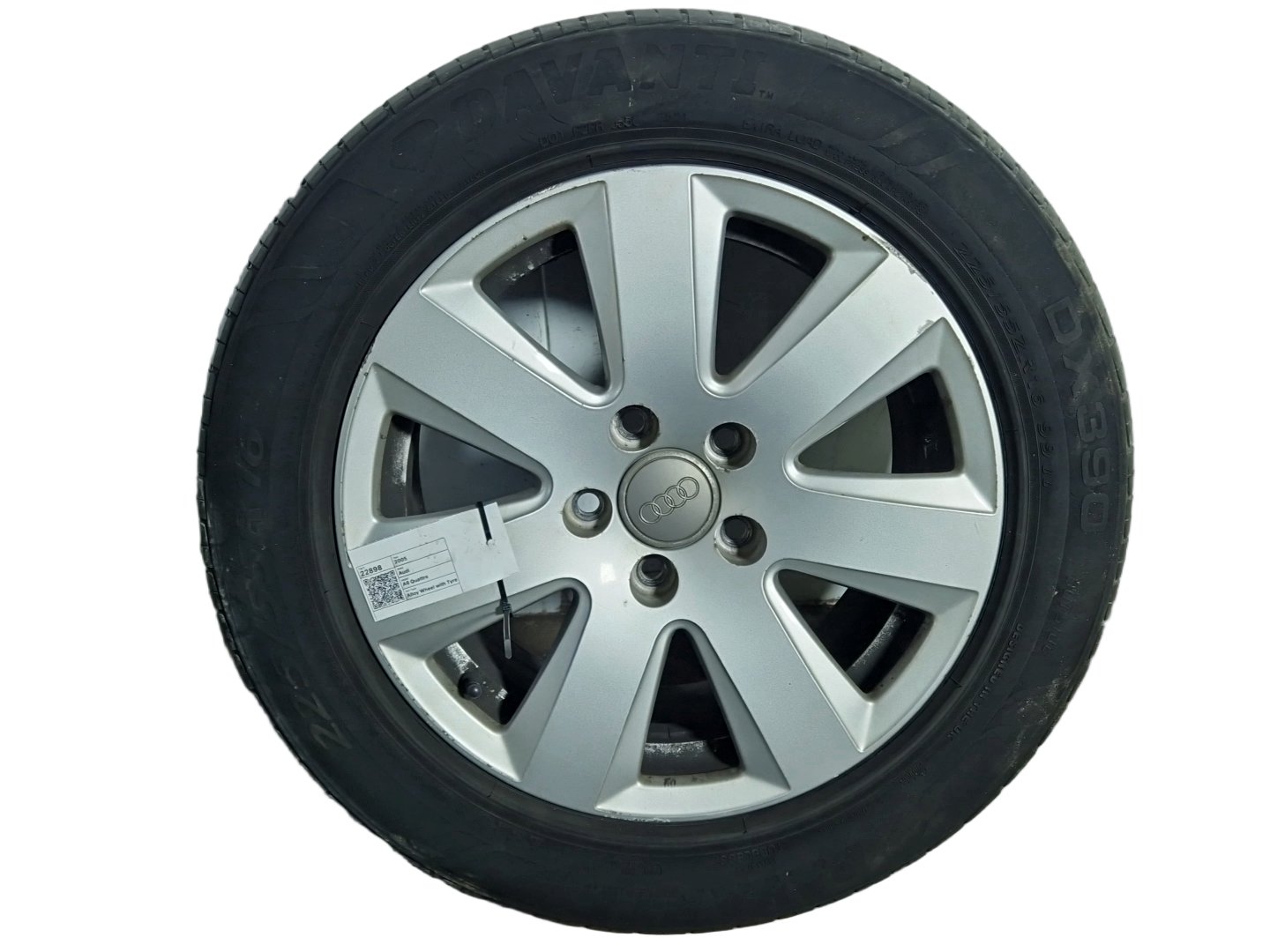 Audi A6 Quattro MK3 (4F)(C6) 16" Alloy Wheel with Tyre 225/55/16 5mm 4F0601025AJ