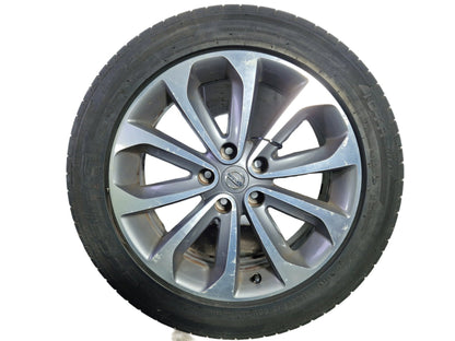 Nissan Qashqai+2 MK1 FL (J10) 18" Alloy Wheel with Tyre 215/55/18 ~3mm