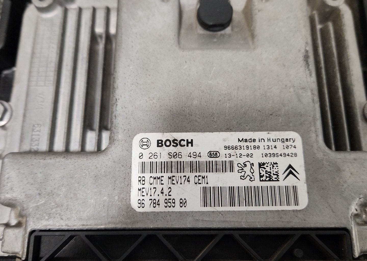 Citroen C3 Picasso MK1 FL (MY10) MPV Genuine Engine Control Unit ECU 9678495980