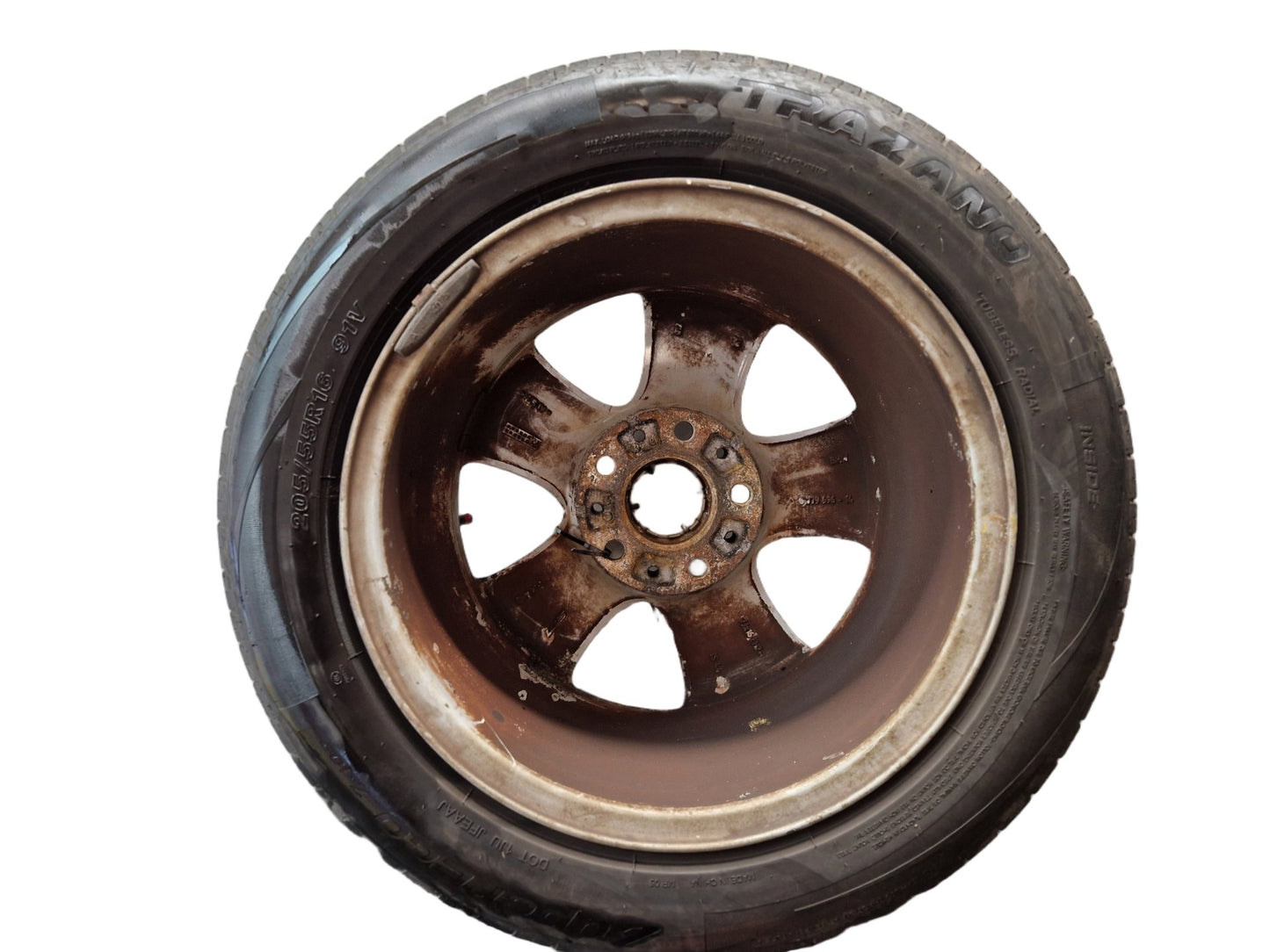 BMW 116i E87 16" Alloy Wheel with Tyre 205/55/16 ~5mm 6779696