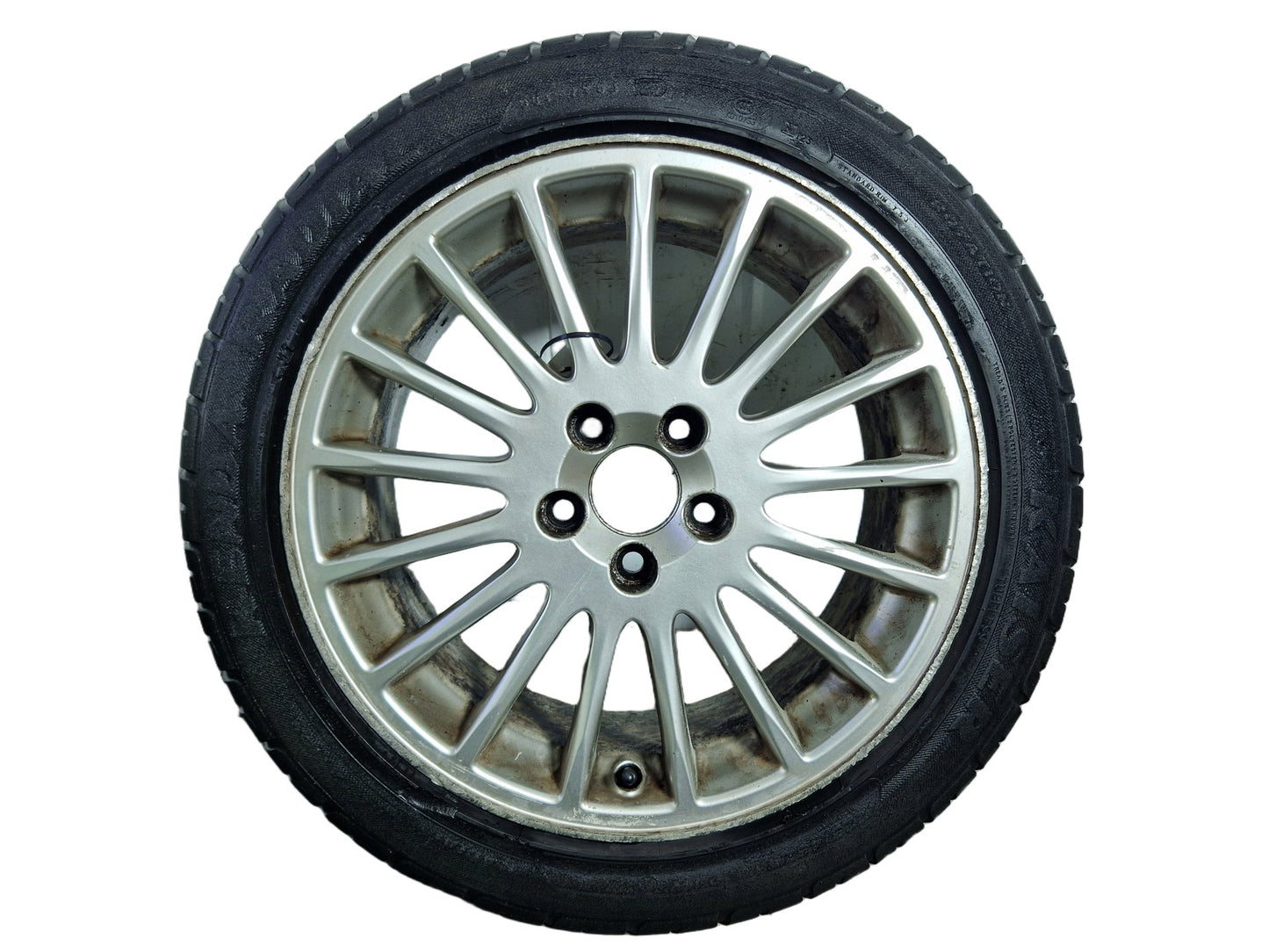 Volvo S60 MK1 17" Alloy Wheel with Tyre 225/45/17 ~4mm 8623719