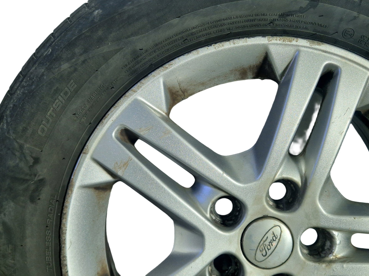 Ford S-Max MK1 (CD340) 16" Alloy Wheel with Tyre 215/60/16 6mm AM2J1007AA