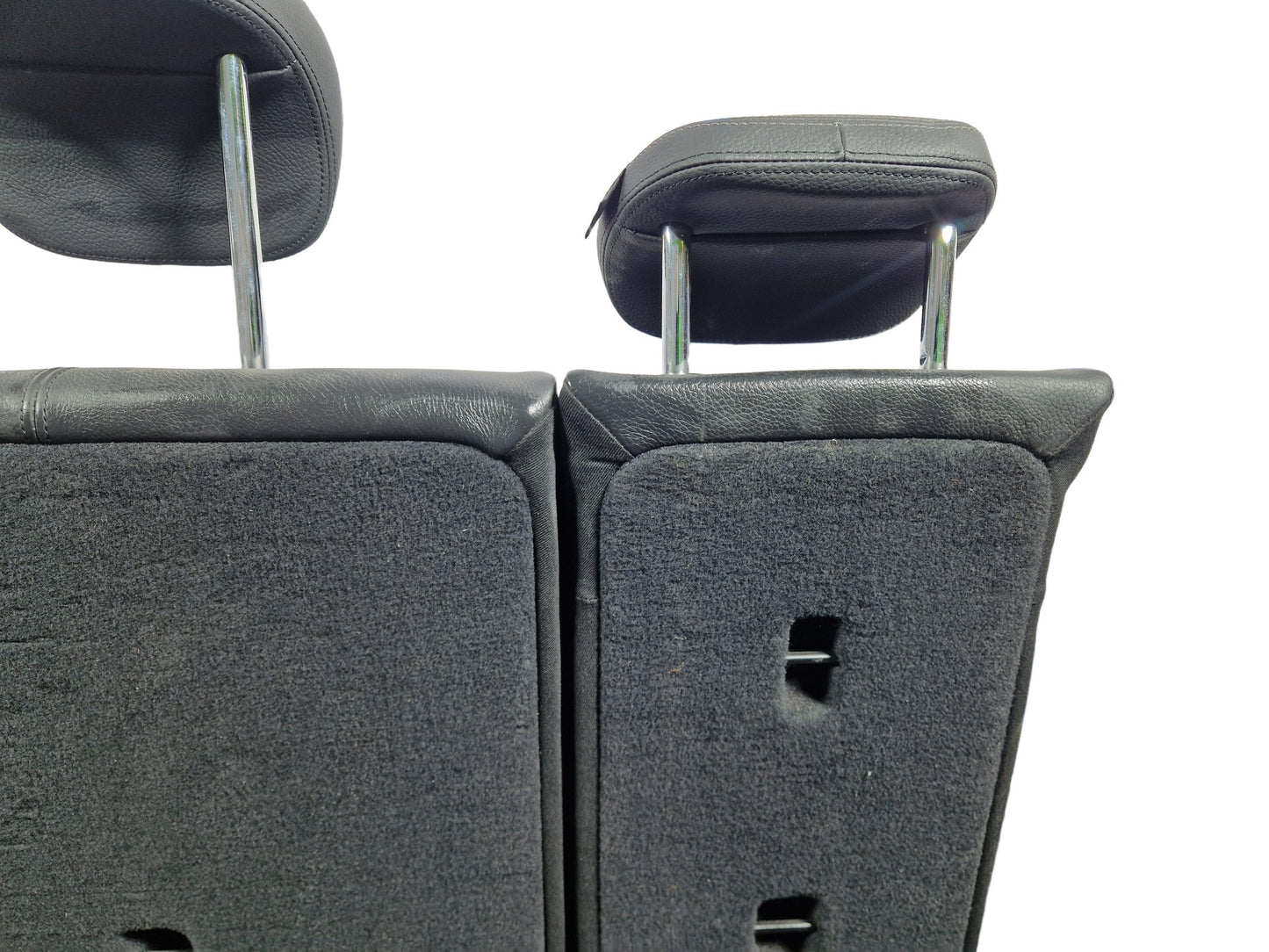 BMW F46 Rear Left N/S Passenger Side Black Leather Seat