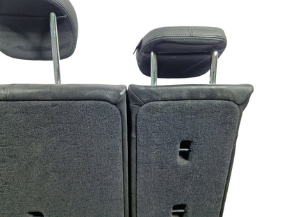 BMW F46 Rear Left N/S Passenger Side Black Leather Seat