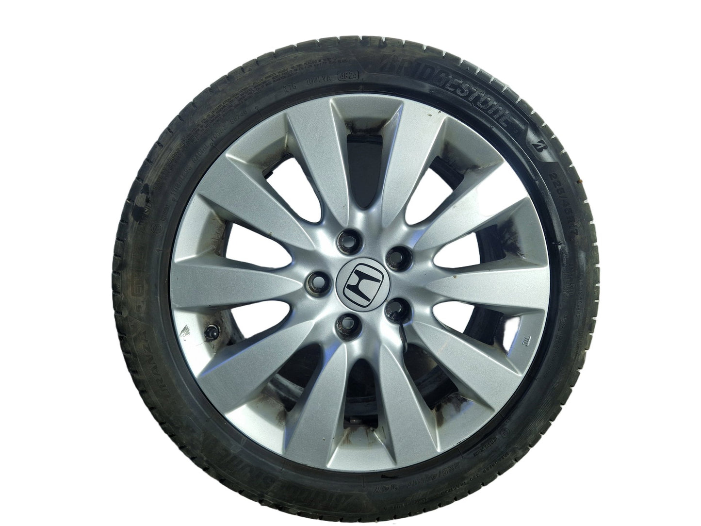 Honda Civic MK9 (FK27) 17" Alloy Wheel with Tyre 225/45/17 ~7mm