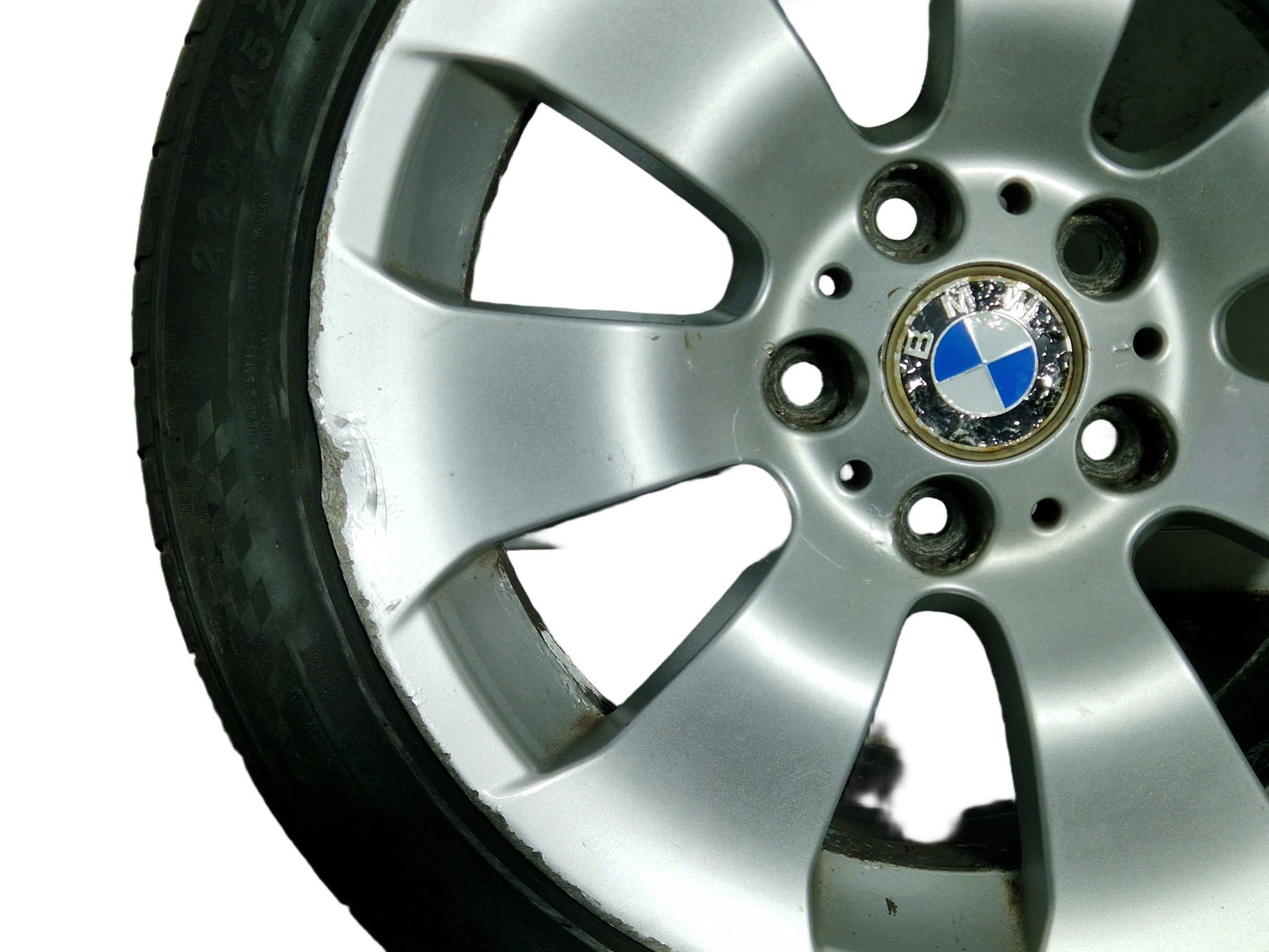 BMW 3 Series E90 17" Alloy Wheel with Tyre 225/45/17 ~4mm 6764622
