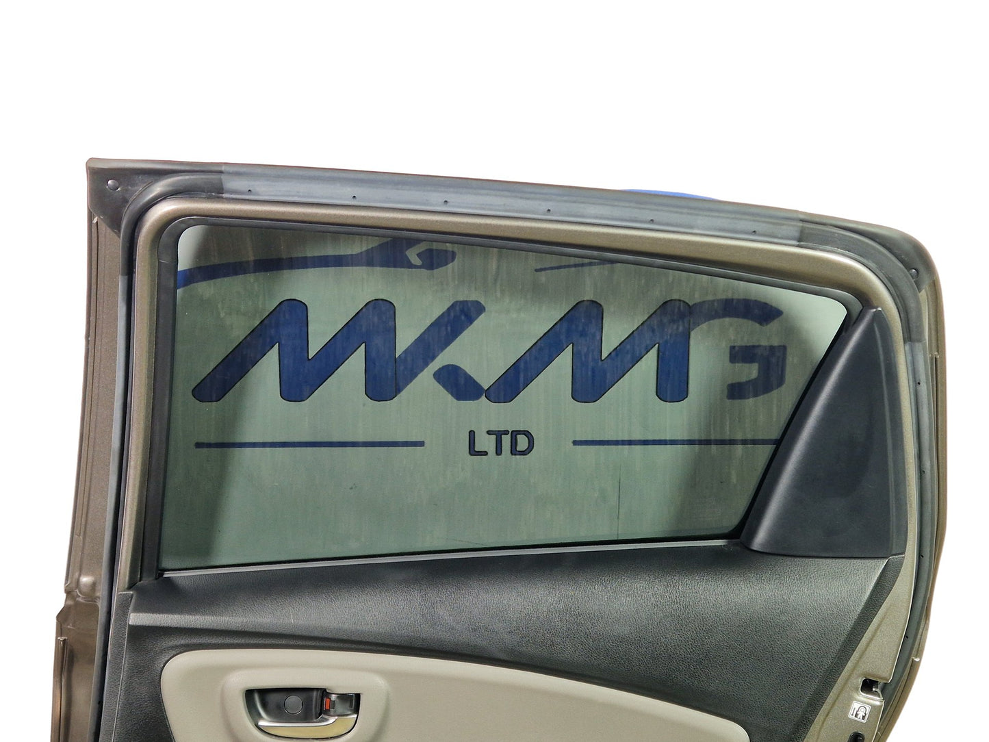 Toyota Yaris MK3 (YA6) Rear Right O/S driver side Complete Door in Bronze 2NT
