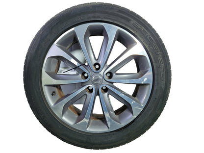 Nissan Qashqai+2 MK1 FL (J10) 18" Alloy Wheel with Tyre 215/55/18 ~4mm