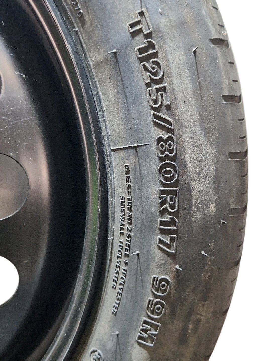 Volvo S60 MK1 Saloon 17" Spare Wheel with Tyre 125/80/17