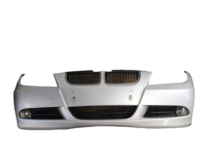 BMW 320d E90 Saloon Complete Front Bumper in Titanium Silver 354
