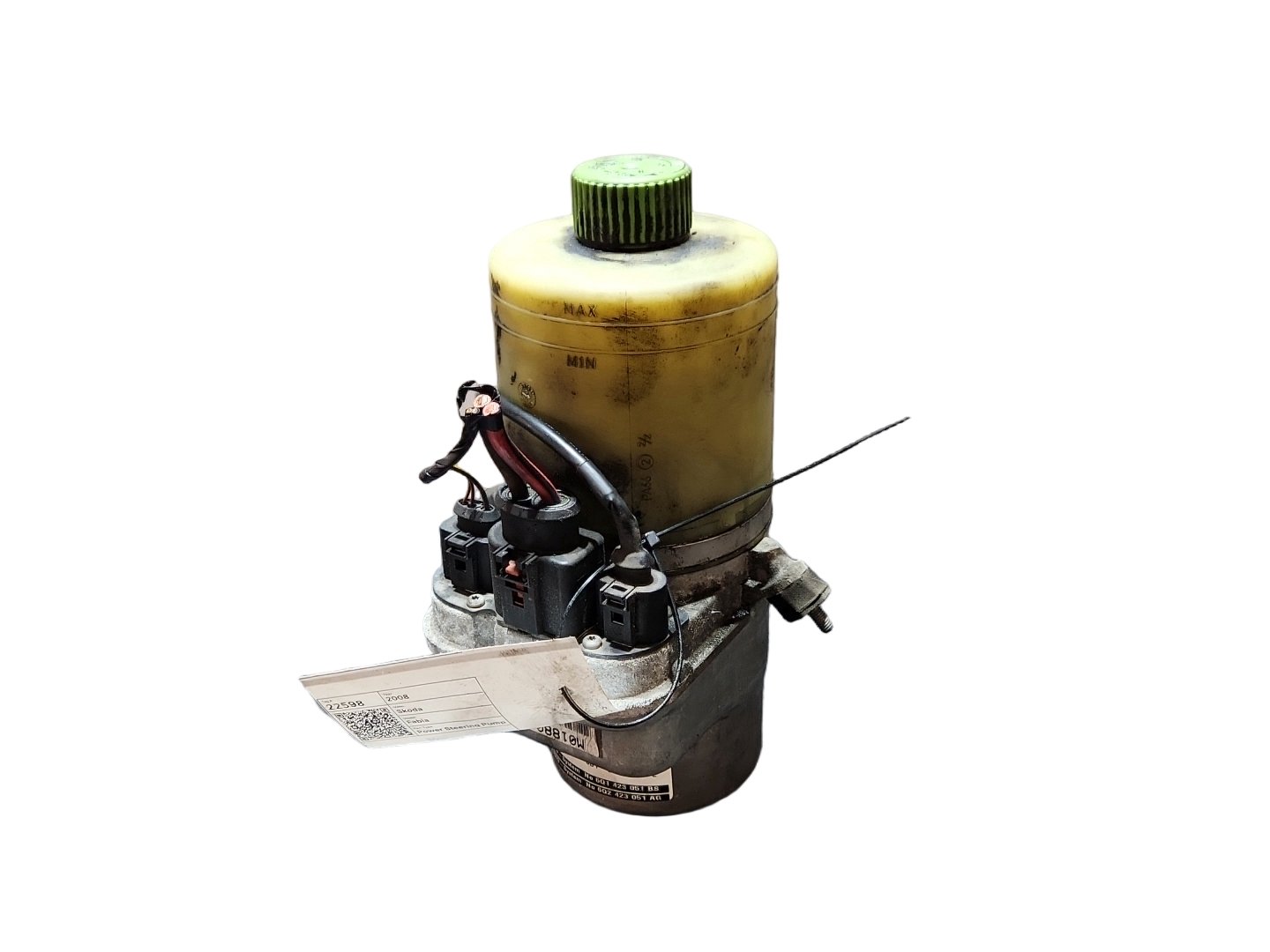 Skoda Fabia 5J Hatchback Genuine Power Steering Pump 6Q0423371 6Q0423156AB