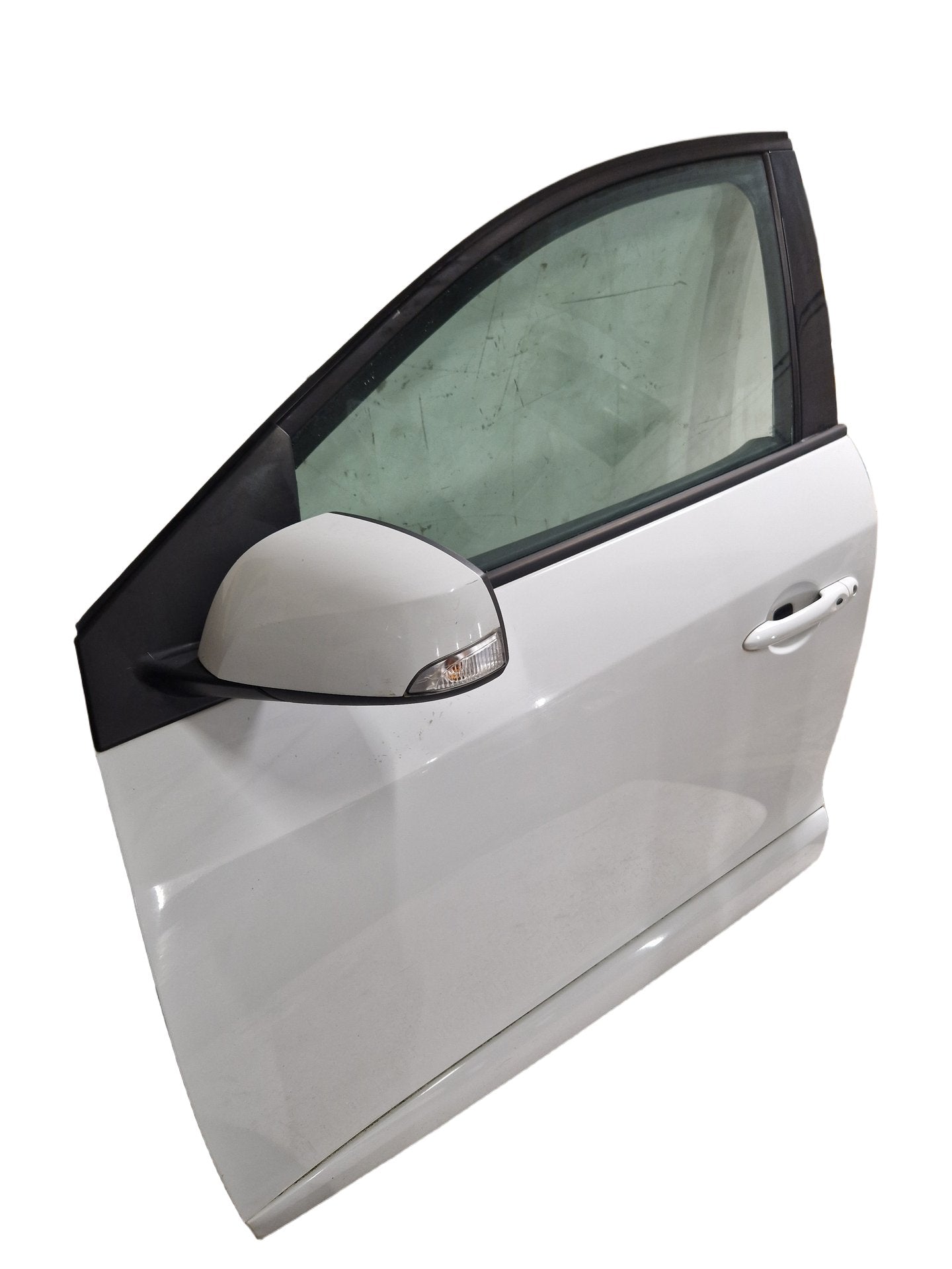 Renault Megane MK3 Hatchback Front Left N/S Passenger Complete Door in White