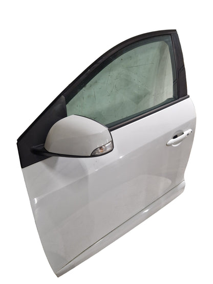 Renault Megane MK3 Hatchback Front Left N/S Passenger Complete Door in White
