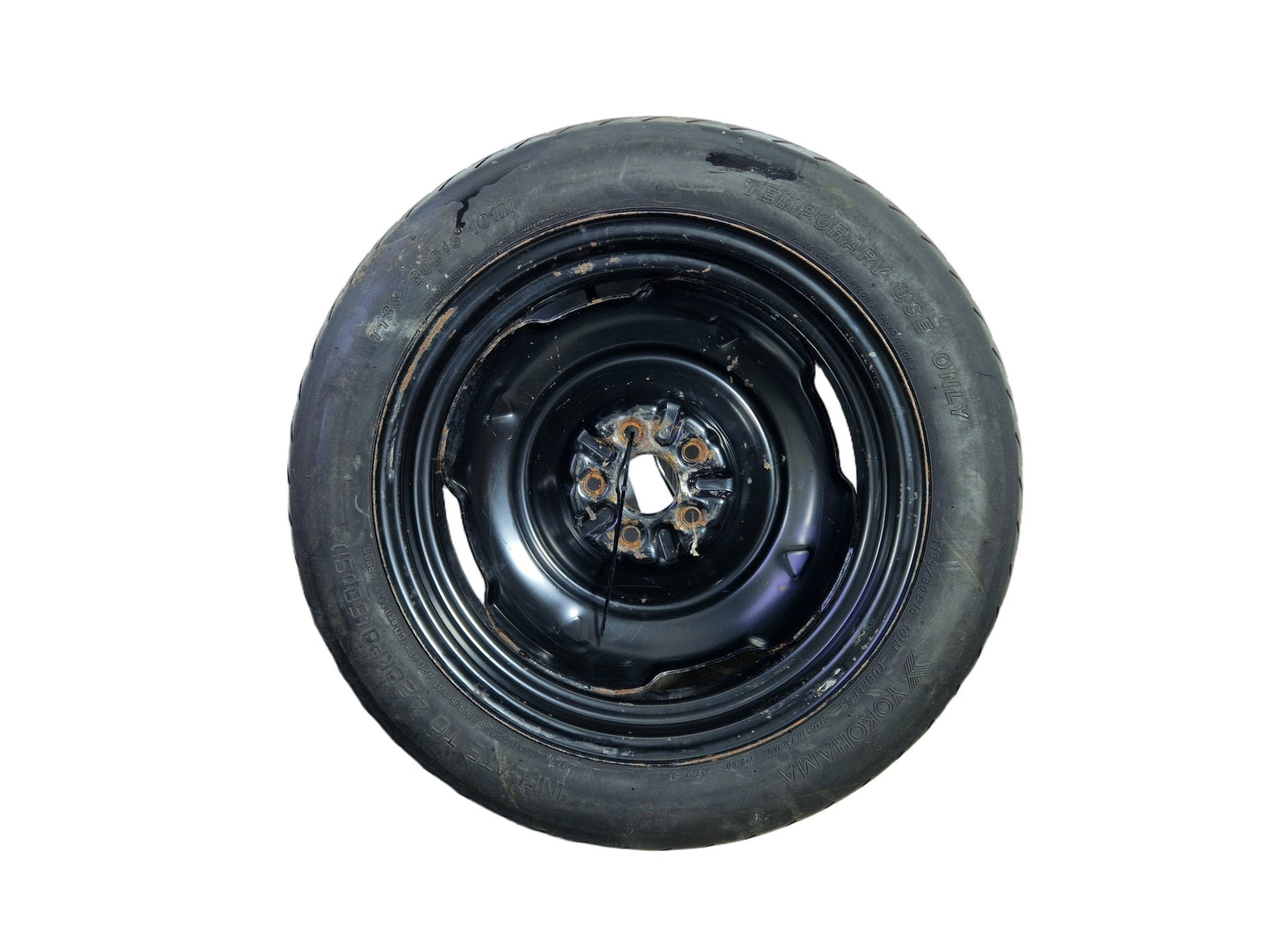 Toyota Prius MK3 (ZVW30) Hatchback 16" Spare Wheel with Tyre 135/80/16 ~4mm