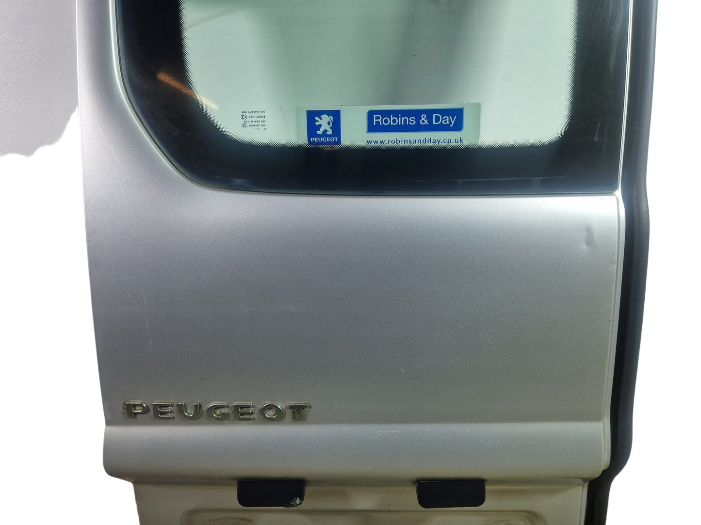 Peugeot Expert MPV Rear Left N/S Passenger Complete Door in Silver