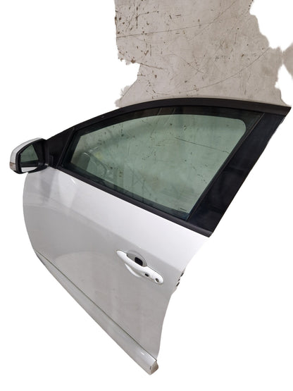 Renault Megane MK3 Hatchback Front Left N/S Passenger Complete Door in White