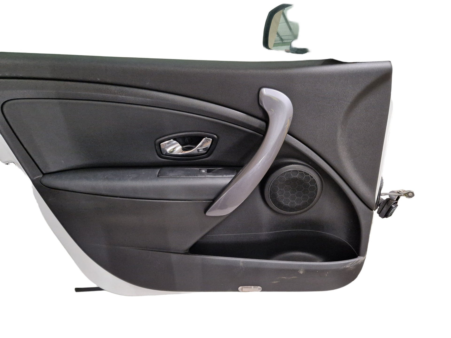 Renault Megane MK3 Hatchback Front Left N/S Passenger Complete Door in White