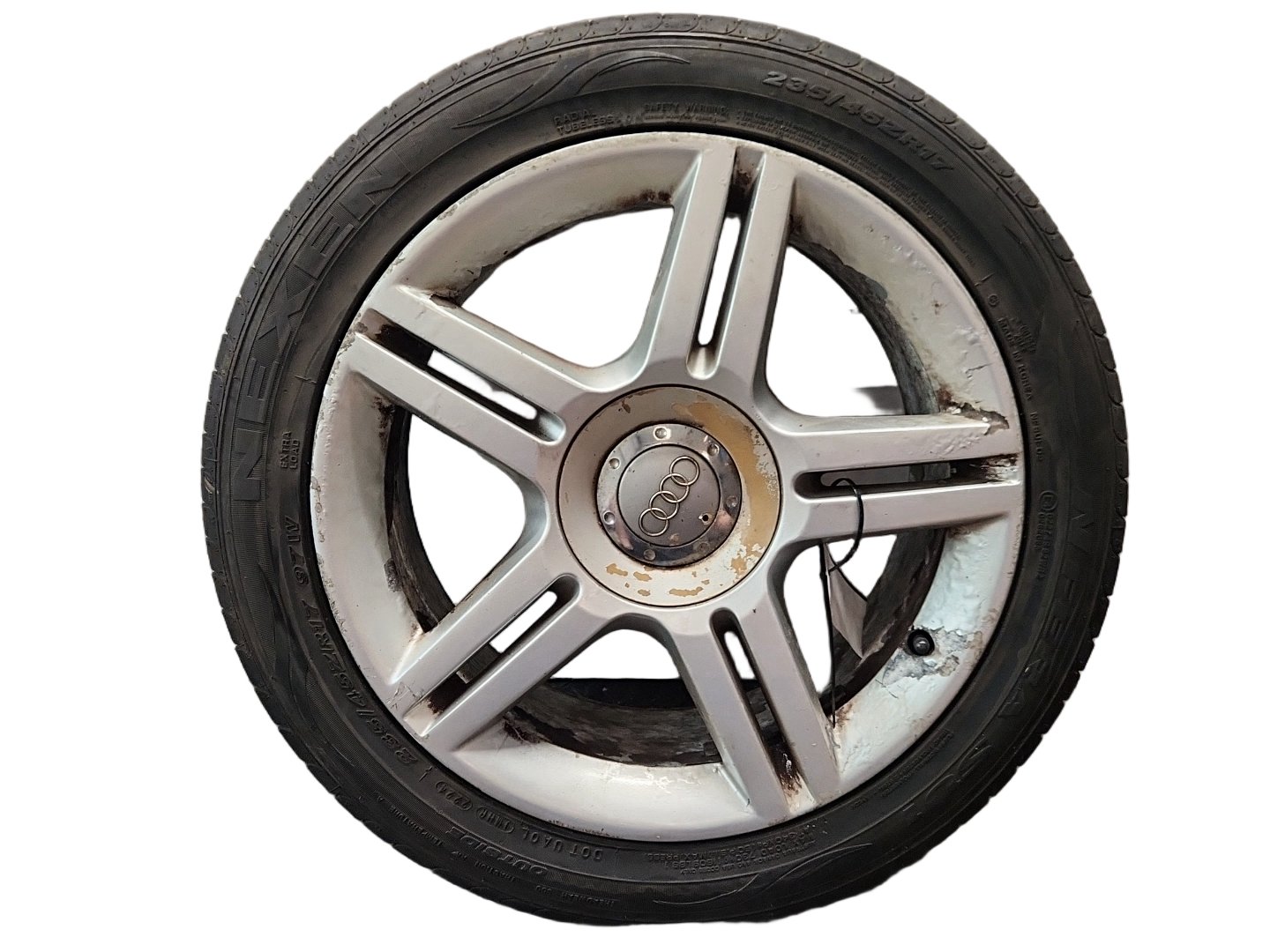 Audi A4 B7 17" Alloy Wheel with Tyre 235/45/17 ~4mm 8E0601025AS