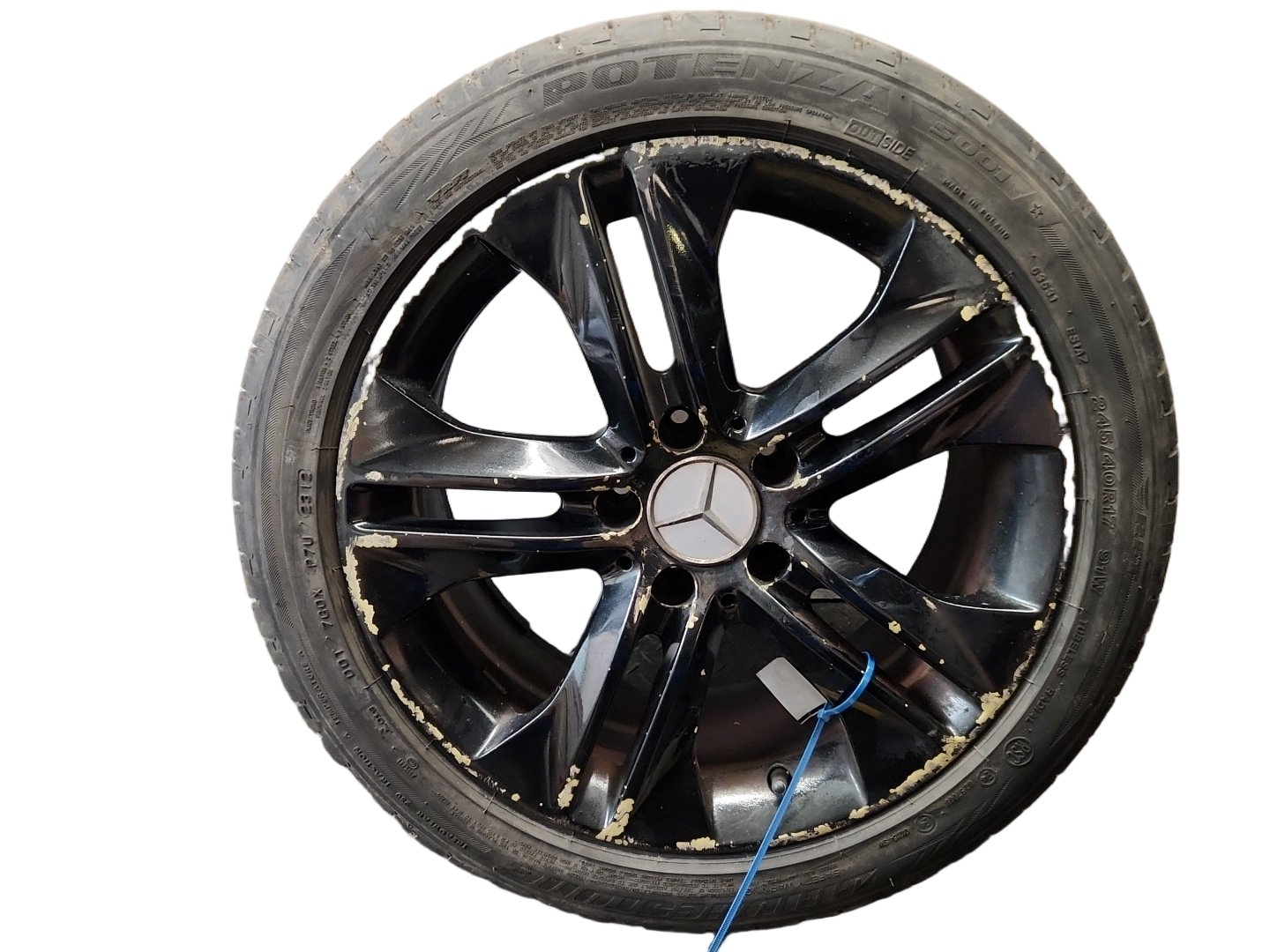 Mercedes CLC-Class W203 17" Alloy Wheel with Tyre 245/40/17 ~7mm A2034015402