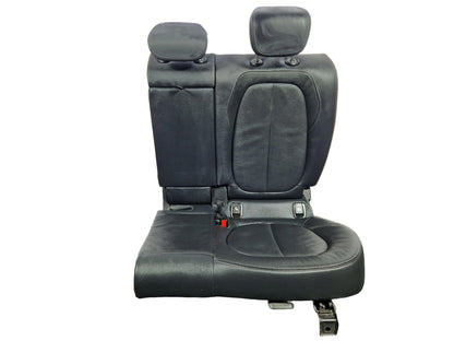 BMW F46 Rear Left N/S Passenger Side Black Leather Seat