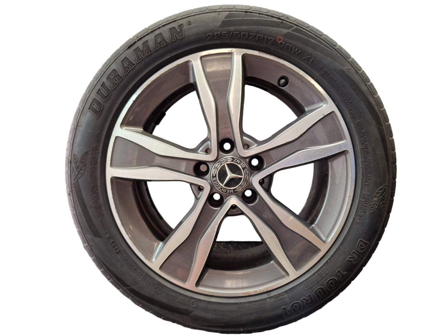 Mercedes-Benz C-Class W205 17" Alloy Wheel with Tyre 225/50/17 ~1mm A2054010800