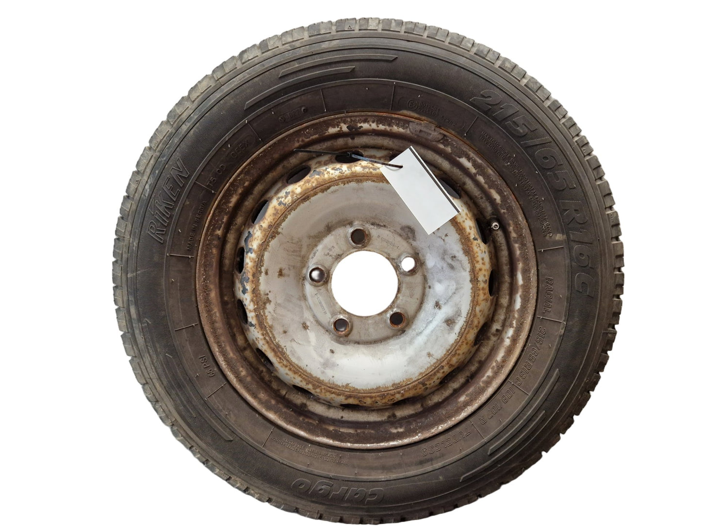 Renault Master MK3 (Ph1) (X62) 16" Alloy Wheel with Tyre 215/65/16 ~7mm