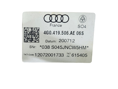Audi A6 C7 Genuine Steering Column 4G0419506AE