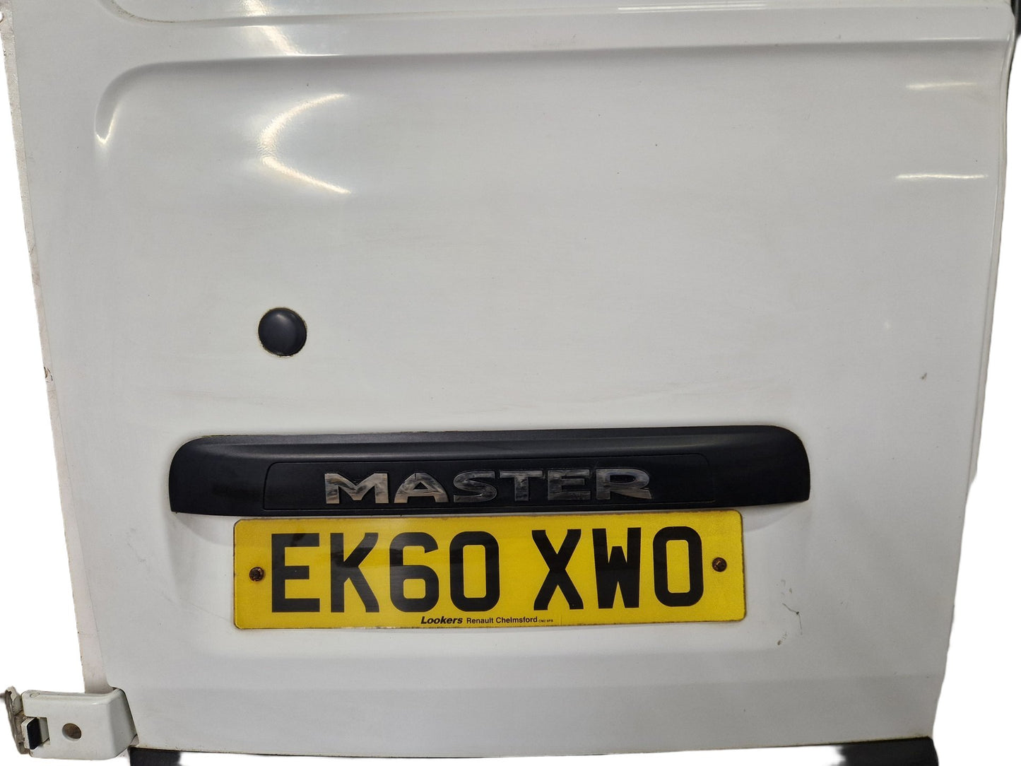 Renault Master Cargo Van Rear Left N/S Passenger Complete Door in White