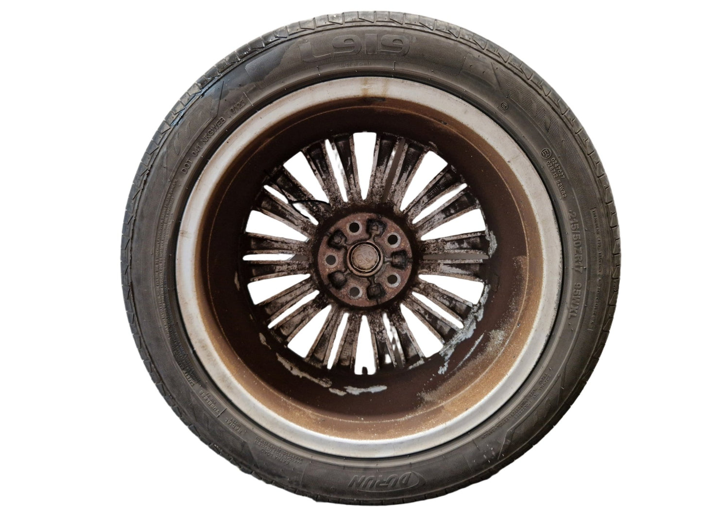 Vauxhall Astra MK6 (J) (A3400) 17" Alloy Wheel with Tyre 215/50/17 ~6mm