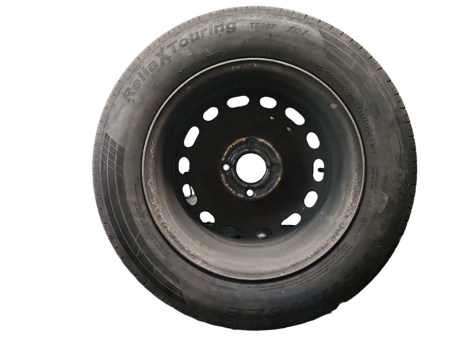 Peugeot Partner B9 Cargo Van 15" Steel Wheel with Tyre ~5mm 195/65/15