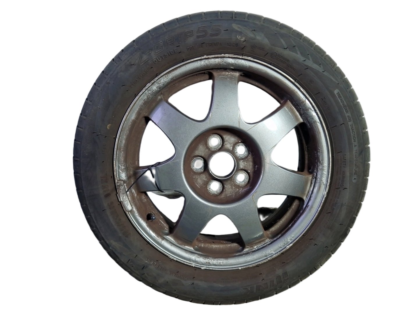 Toyota Prius MK2 (NHW20) 16" Alloy Wheel with Tyre 195/55/16 7mm