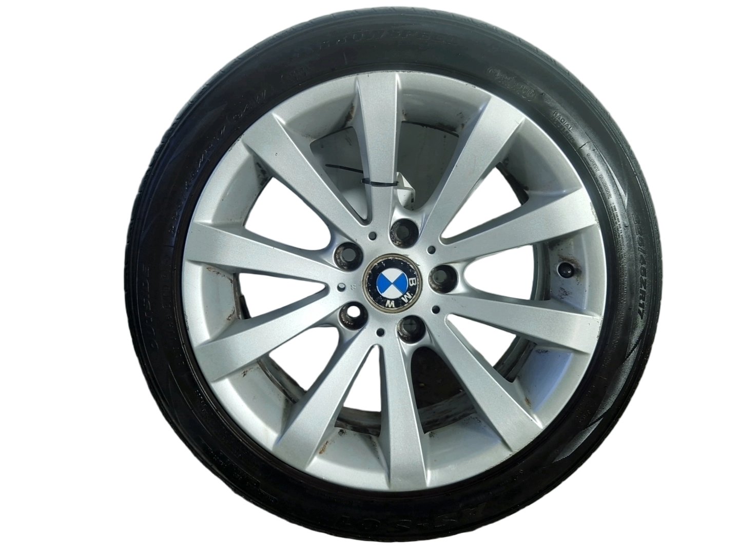 BMW 318i E90 17" Alloy Wheel with Tyre 225/45/17 4mm 6783631