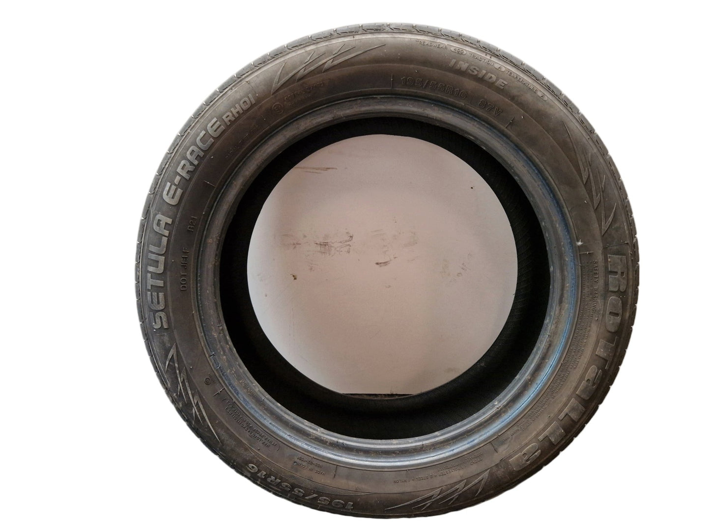 Rotalla Tyre 195/55/R16 87V Setula E-Race RH01 Genuine ~6mm Tread