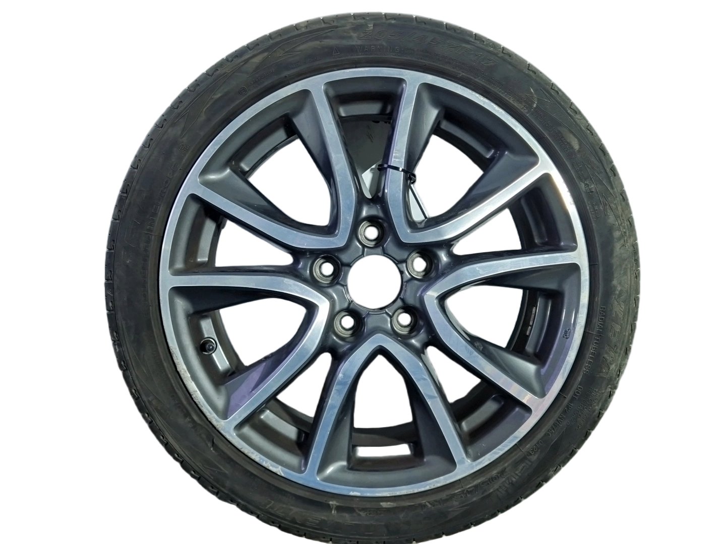 Honda CR-Z MK1 (ZF13) 17" Alloy Wheel with Tyre 205/45/17 4mm 17065A
