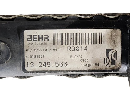 Vauxhall Corsa L Petrol 63.0kw A12XER Genuine Water Coolant Radiator 13249566