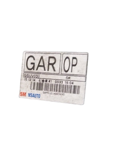 Vauxhall Mokka MK1 (G1U0) SUV Genuine Rear Bumper in Black GAR