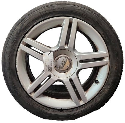 Audi A4 B7 17" Alloy Wheel with Tyre 235/45/17 ~5mm 8E0601025AS