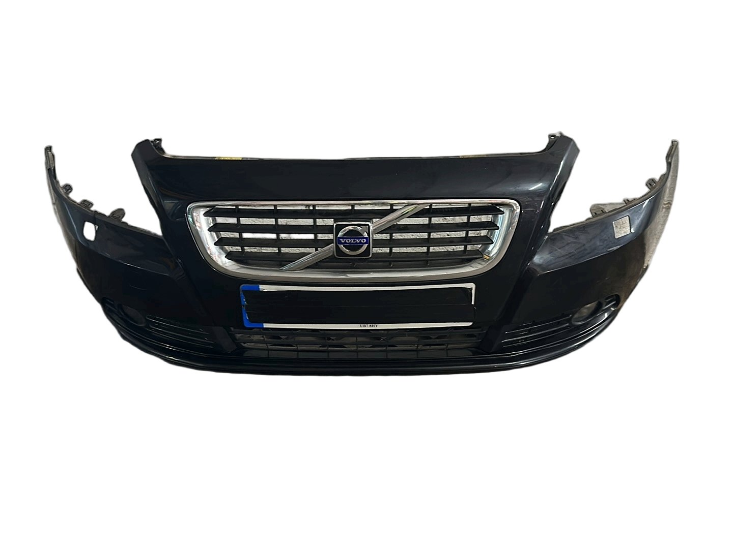 Volvo S40 MK2(MS) Saloon Complete Front Bumper in Black Sapphire Metallic 45200