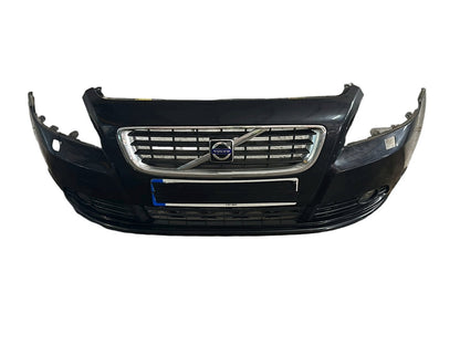 Volvo S40 MK2(MS) Saloon Complete Front Bumper in Black Sapphire Metallic 45200