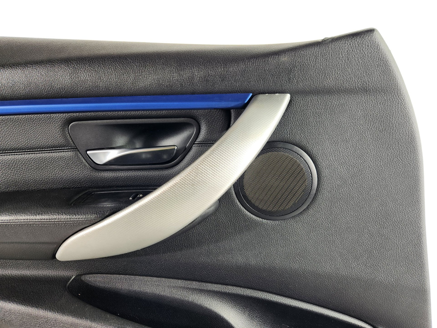 BMW 3 series F30 front left door card panel black leather
