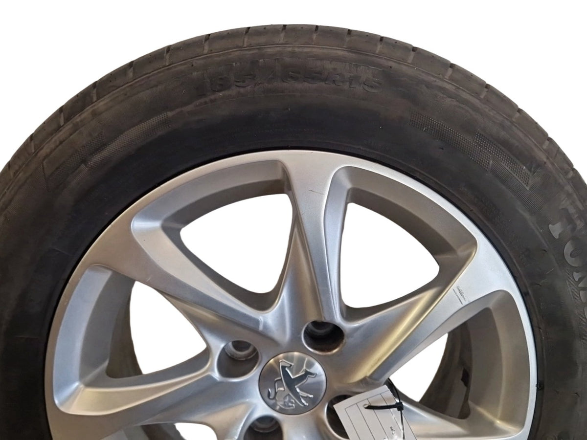 Peugeot 208 MK1 (Ph2) (IA) 15" Alloy Wheel with Tyre 185/65/15 ~5mm