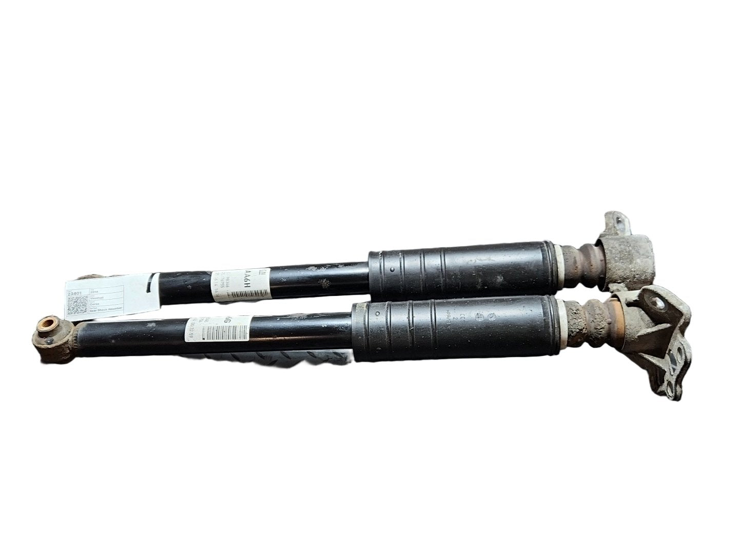 Vauxhall Corsa MK3 (4400) Hatchback Rear Shock Absorber Set 13398345 13398346